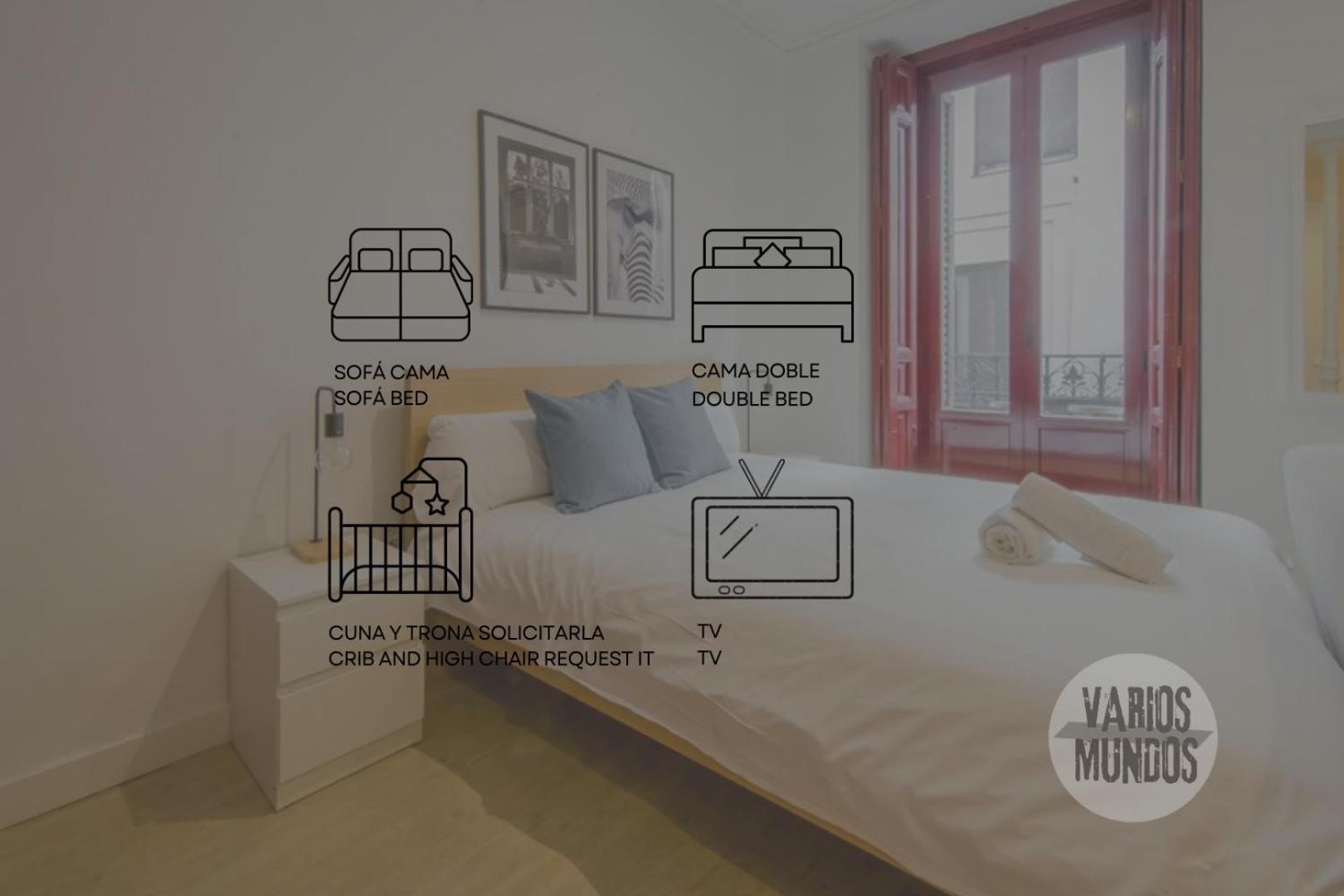 Beautiful Loft Para 3Pax En Huertas-Cortes Μαδρίτη Εξωτερικό φωτογραφία